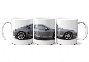 Porsche Cayman 987.2 R Mug in Grey