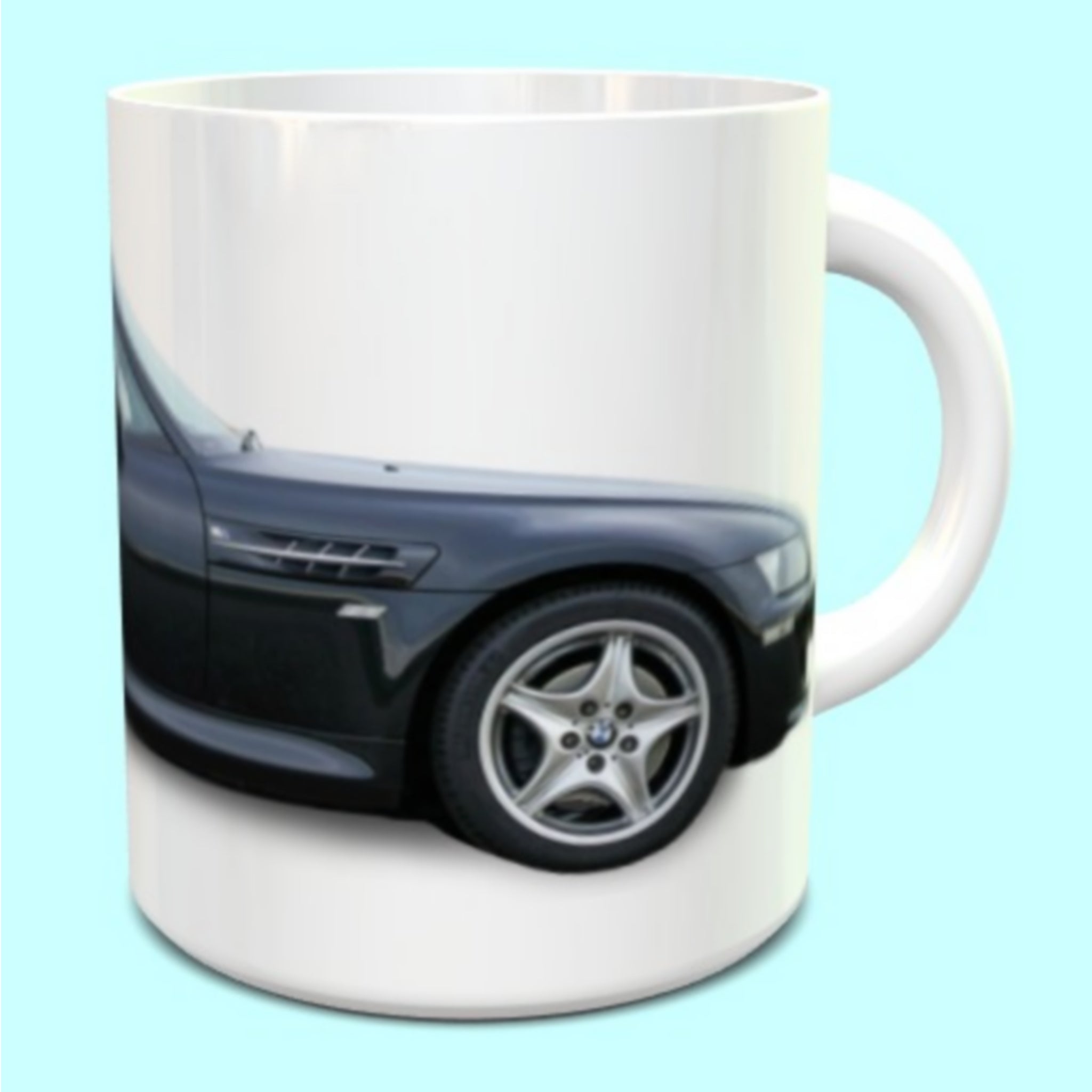 BMW Z3M Roadster car Mug in black - Image 3