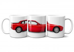 Porsche 944 Series 2 Mug Guards Red
