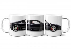 Ferrari 360 Challenge Stradale car mug in black