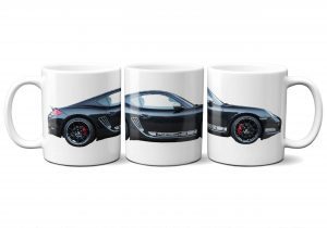 Porsche Cayman 987.2 R Mug in Black